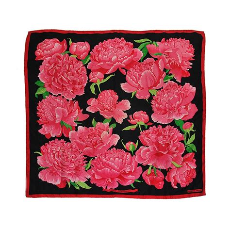 hermes peony scarf|hermes bandanas for women.